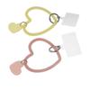 Anti Losing Mobile Phone Case Bracelet Bracelet Key Chain Phone Case Patch Love Heart Pendant