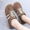 Fashion Women's Summer New Hollowed Out Breathable Retro Training Shoes with Lace Up Casual Versatile Fashion Sole Comfortable Single