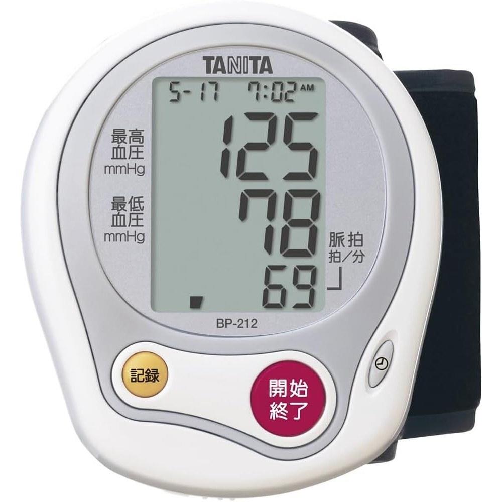 Тонометр на запястье Tanita BP-212 Белый BP-212-WH