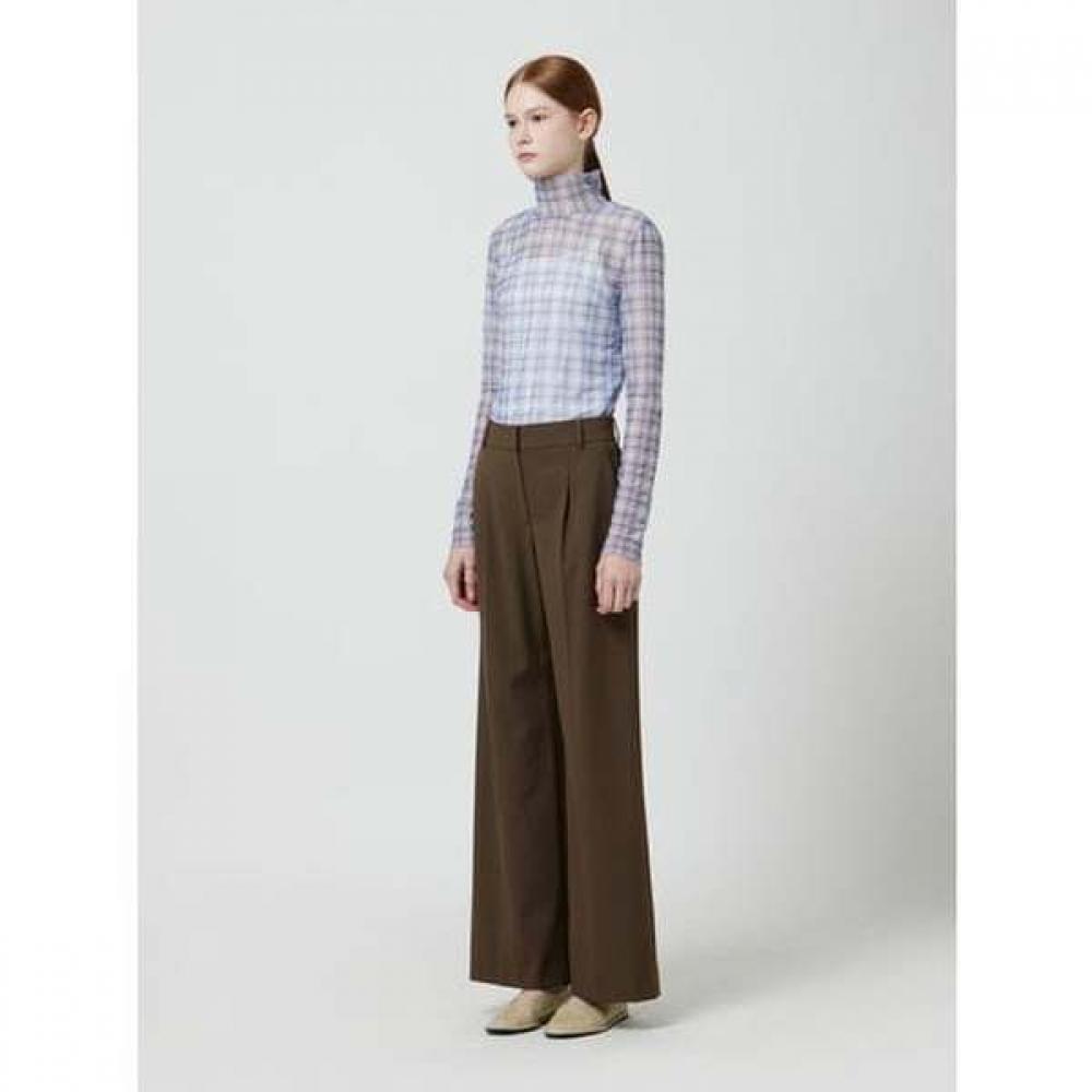 Cc Collect Wool Blend Wide Trousers C253msa001