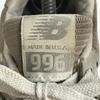 New Balance 996 Vintage Sneakers USA Made Size 27.0 Gray Trainers(USED)
