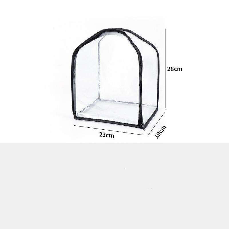 Saco de Armazenamento de Luxo Selado Transparente para Bancada Doméstica Saco de Armazenamento Capa Protetora à Prova de Poeira, Umidade e Mofo