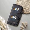 Cute Cartoon Duck Print Long Wallet Fashion Multi Card Holder Purse