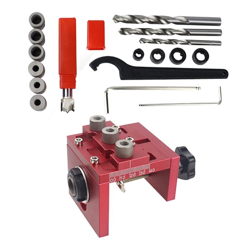 

Hinge Hole Drilling Guide Hinge Hole Locator Hole Puncher Locator Accessory Woodworking Positioner Locator Tool Drilling 1