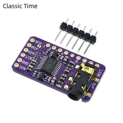 ממשק I2S PCM5102A DAC מפענח GY-PCM5102 I2S נגן מודול עבור פטל Pi pHAT פורמט לוח דיגיטלי PCM5102 אודיו לוח