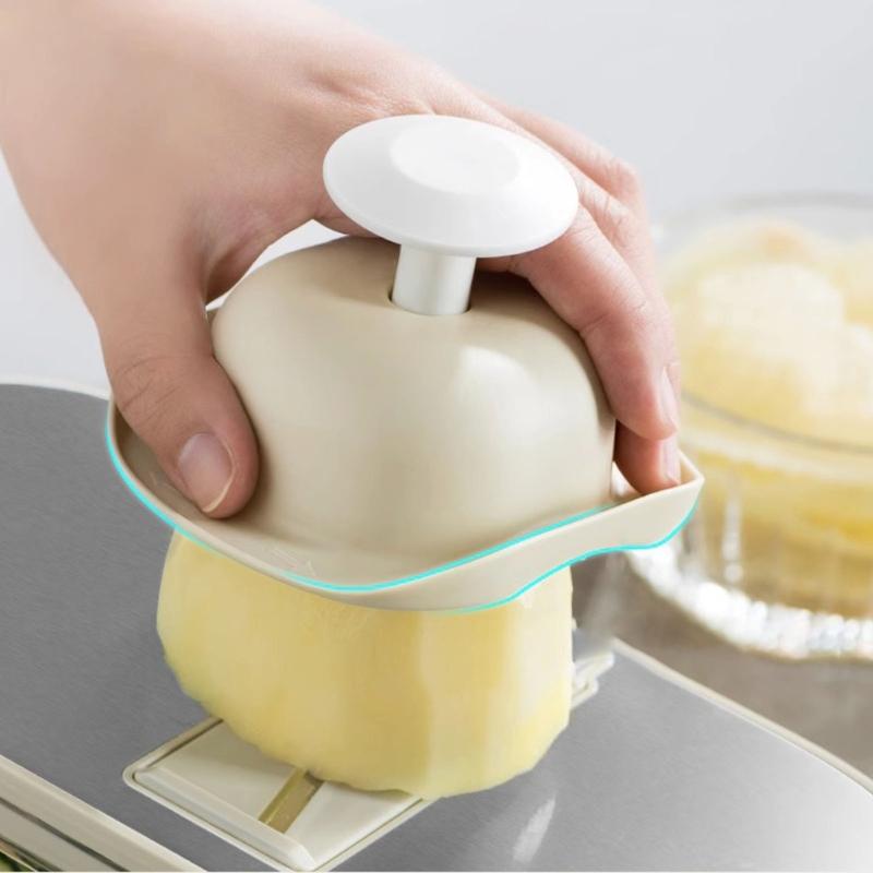 Multigunctional Vegetable Chopper 6 Interchangeable Blade Nonslip Handle Convenient Storage Designs Space Saving Grater