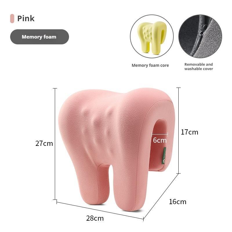 Office Chair Headrest Pillow Head Neck Shoulder Support Cushion Ergonomic Neck Rest Pillow Memory Foam Nap Sleeping Pillow