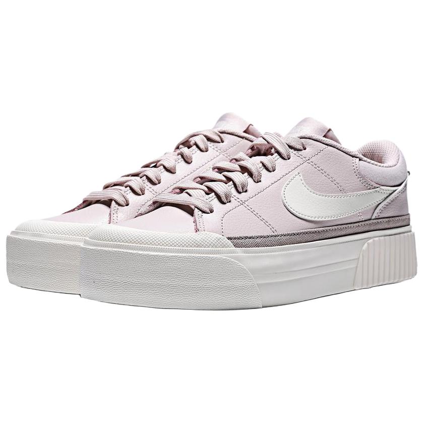 Nike Court Legacy Lift Czerwony Muł Słód Damskie Sneakersy Różowy Blady Beżowy DM7590-602