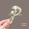 Trendy Personal Flower Hairpins Women Pearl Hair Clips Accessories Temperamental Alloy Hair Accessories