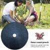 Non-Woven Tree Mulch Ring Weeding Barrier, Protector Mat, Plant Cover, Anti Grass, Gardening Fabric Weed Control, 15cm-52cm
