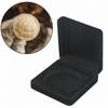 Coin Presentation Display Box Storage Case for Exhibitions Souvenir Insignia Velvet Coin Presentation Display Box Holder