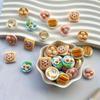 Simulated Resin Small Plates Children's Play Toys DIY Household Items Furniture Models