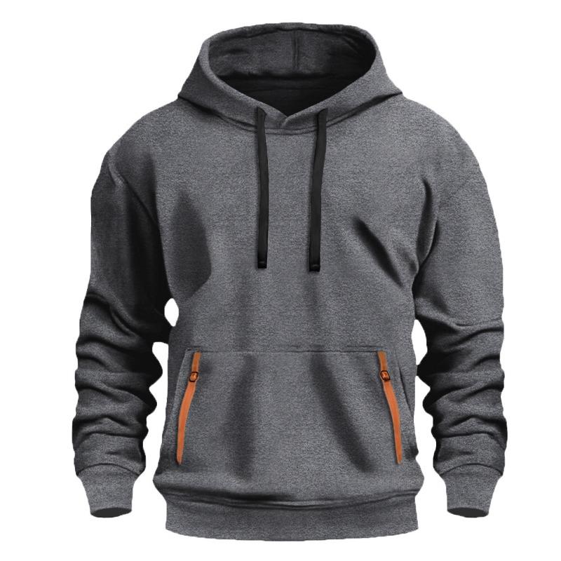 2025 New Autumn and Winter Men's Sweatshirts Fashion Hoodies Casual Pocket Pullovers