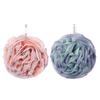 Two-Color Rose Bath Flower - Extra Large, Durable, Soft Lathering Bath Ball for Women