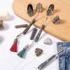 Retro Metal Seam Ripper With Magnetic Needle Threader And Thimble Finger Cover For Sewing Clothing Repair and Tailoring