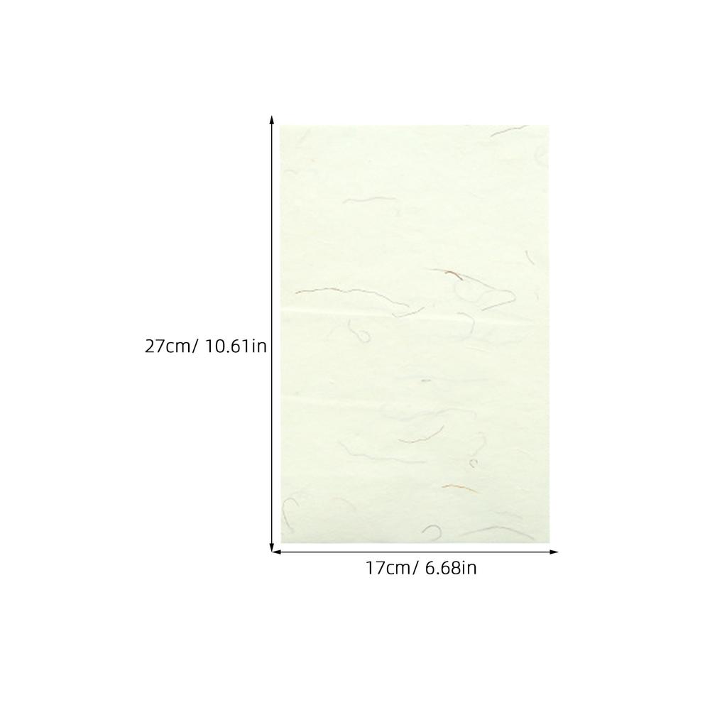 40 Sheets Premium Xuan Paper Rice Paper for Chinese Calligraphy Japanese Kanji Writing Ink Diffusion Control Painting Practice