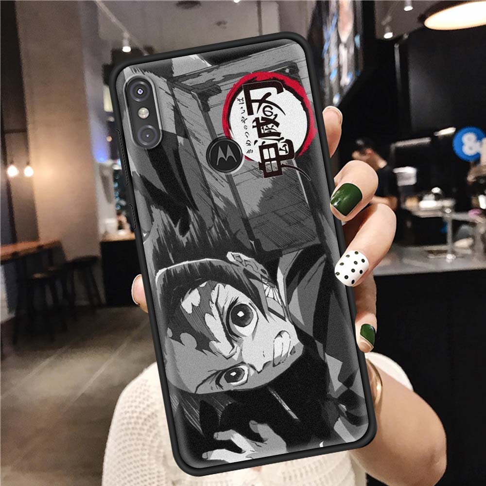 

Чехол для Motorola Moto G9 Play One Fusion Plus G8 Power Lite, мягкий чехол Funda Hype G Stylus E6s E7, чехол для телефона Demon Slayer, аниме-капа Moto G Power