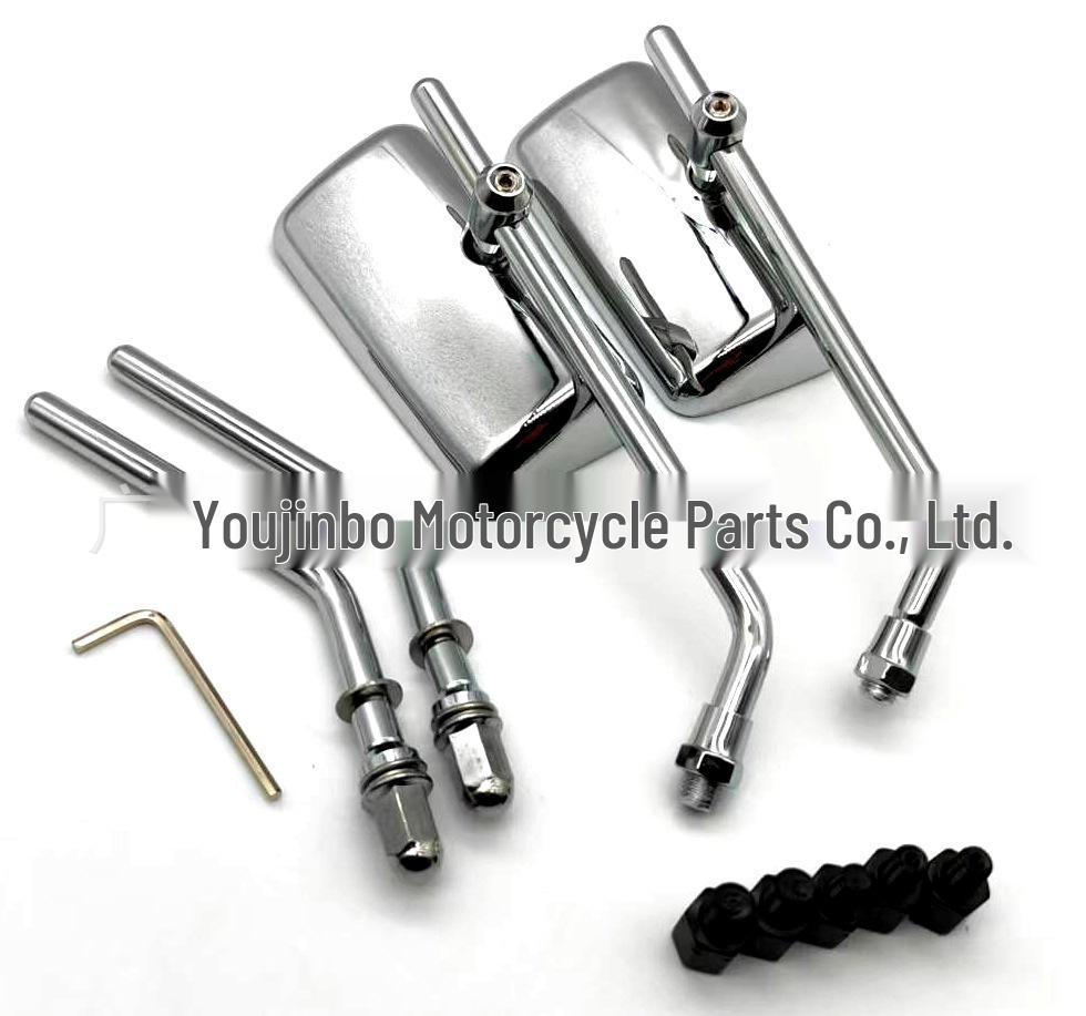 

Retro Rectangular Rearview Mirror for Niu UQI N1 and Ninebot Shenyuan Honda 009A7. белый