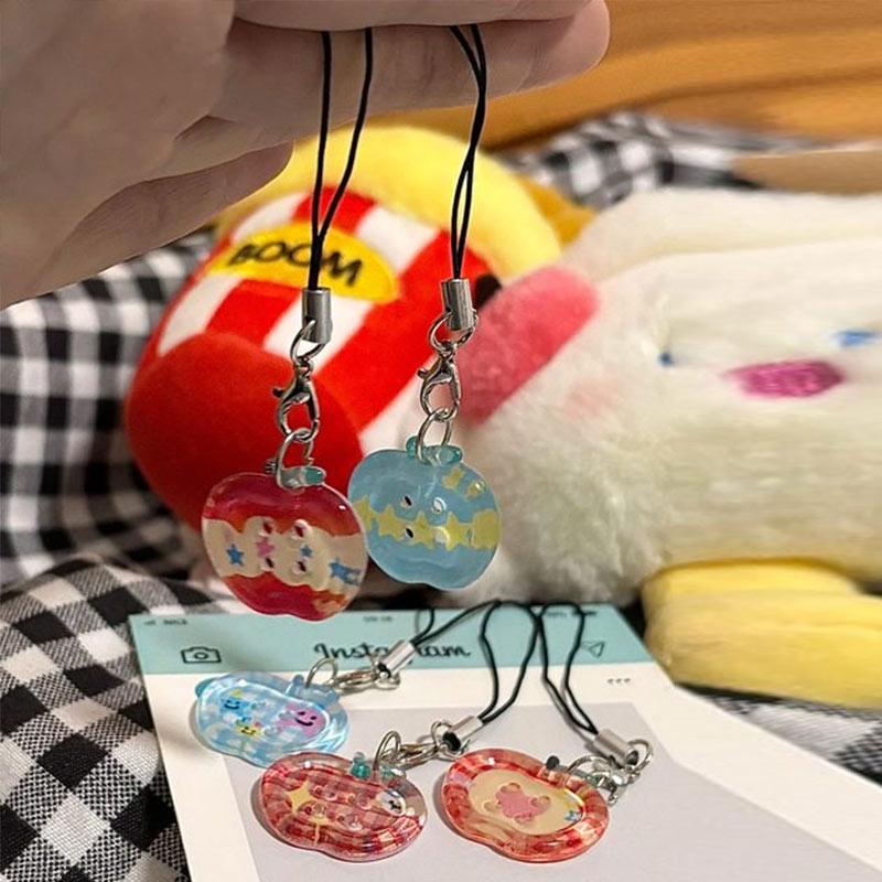 Cute Button Phone Charms Pendant Kawaii New Cases Mini Pendants Accessories For Schoolbag Ins Korea