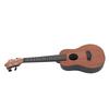 Ukulele Set 23in 4 String Guitar Musical Instrument with Bag Strap Pickup Tuning Clip for Beginner