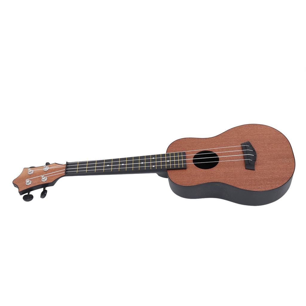 Ukulele Set 23in 4 String Guitar Musical Instrument with Bag Strap Pickup Tuning Clip for Beginner