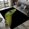 Living Room Sofa Kitchen Entrance Doormat Large Area Rugs 3D Printing Animal Snake Pattern Carpet Non Slip Balcony Floor Mat