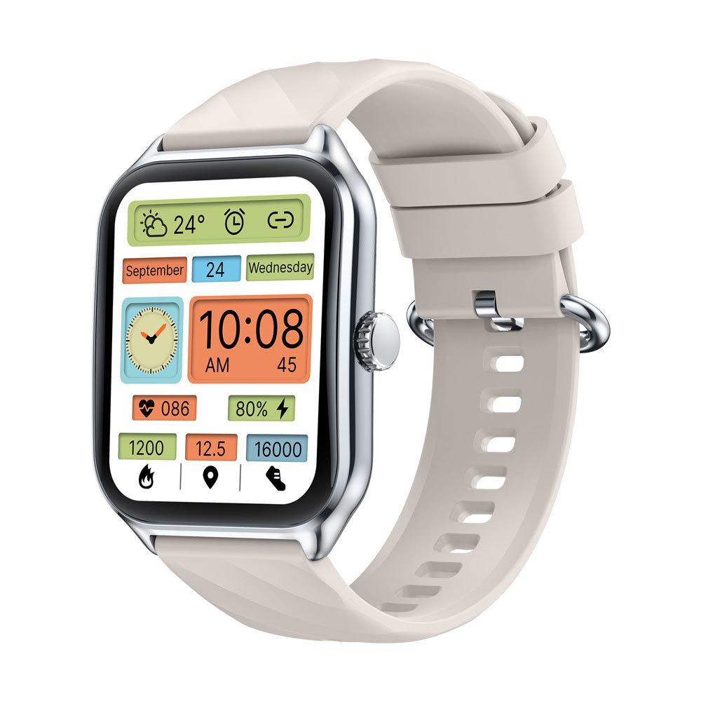 

Zeblaze GTS4: 1.94 AMOLED Smartwatch with Bluetooth Calling & Heart Rate Monitor срібний
