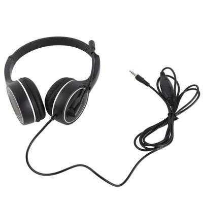 Kids Headphone Stereo Noise Isolation Foldable On Ear 3.5mm Wired Child Headset with Mic for Travel