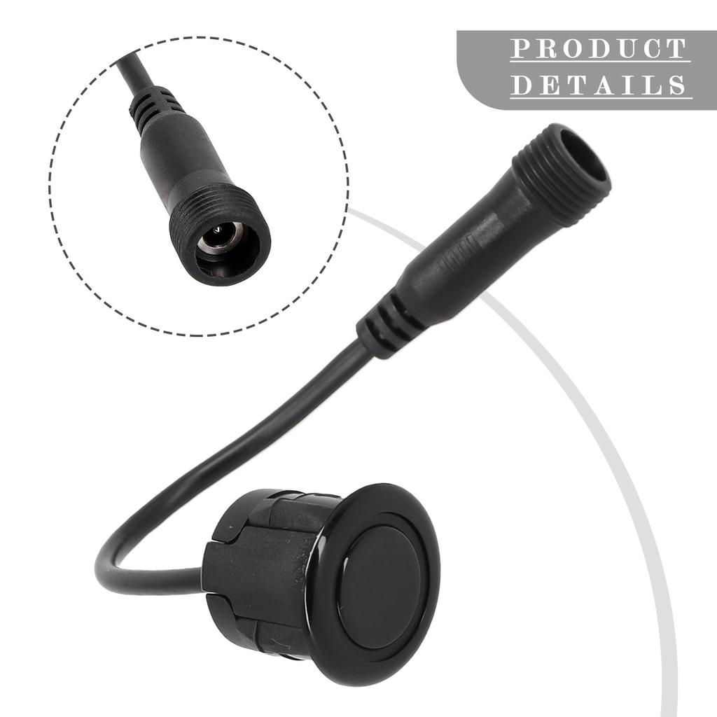 18.5mm Car Parking Sensor Bumper Parking Sensor Replacement Waterproof Reverse Parking Sensor Sound Reversing Probe