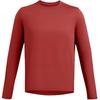 Solid Color Breathable Comfortable Long Sleeve Dopamine Wind T-Shirt Men Tops Red 1386975-840