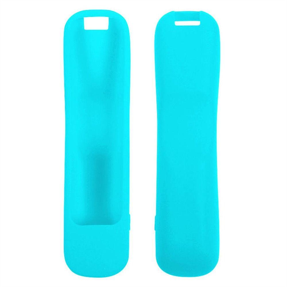 Housse En Silicone Pour Télécommande Sony/Buzz TV – Modèles RMT-TX100D, XR4000, Etc. – Antidérapante, Résistante Aux Chutes, Lavable – Bleu Lumineux Fluorescent