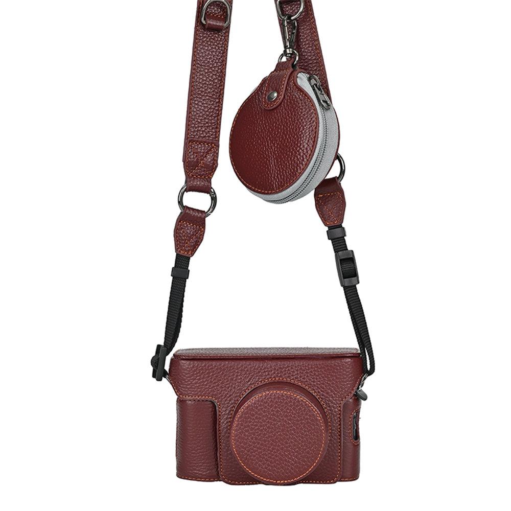 

X100VI Genuine Leather Camera Case Bag for Fujifilm X100 VI Full Body Camera Bag With Strap Mini Case