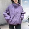 Giacca Protezione Solare per Uomo Donna Ultraleggera Sottile con Cappuccio Cappotto da Campeggio Asciugatura Rapida Anti UV Antivento per Escursioni all'Aperto Sport