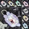 New Pink Bow Card Holder Lace with Ribbon Photo Protector Case Anime Photocard Holder