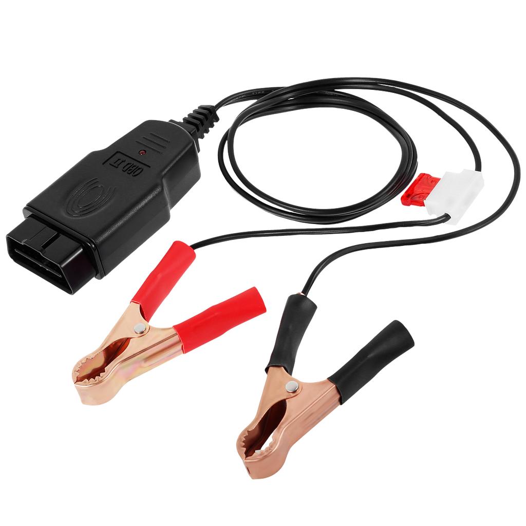 Car Computer Memory Saver OBD2 3.6ft Professional Vehicle Safe Auto Battery Power Off Memory Saver Cable with Alligator Clip-On