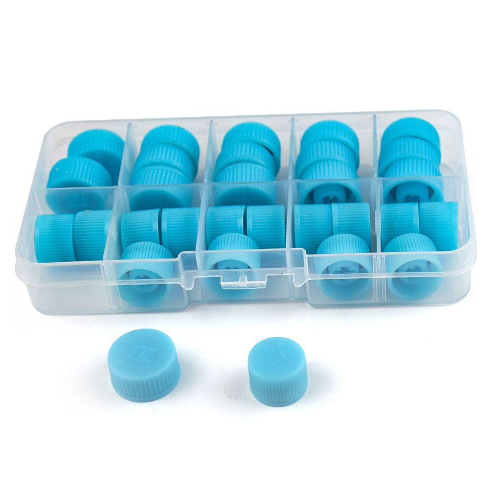 Covers Low Side Port Cap High Low Pressure Caps for Auto Car A/C Refrigerant High Side Port Cap