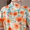 Plus Size Women's Summer Dress Elegant Loose Short Sleeve Long Dress Female Vintage Clothes