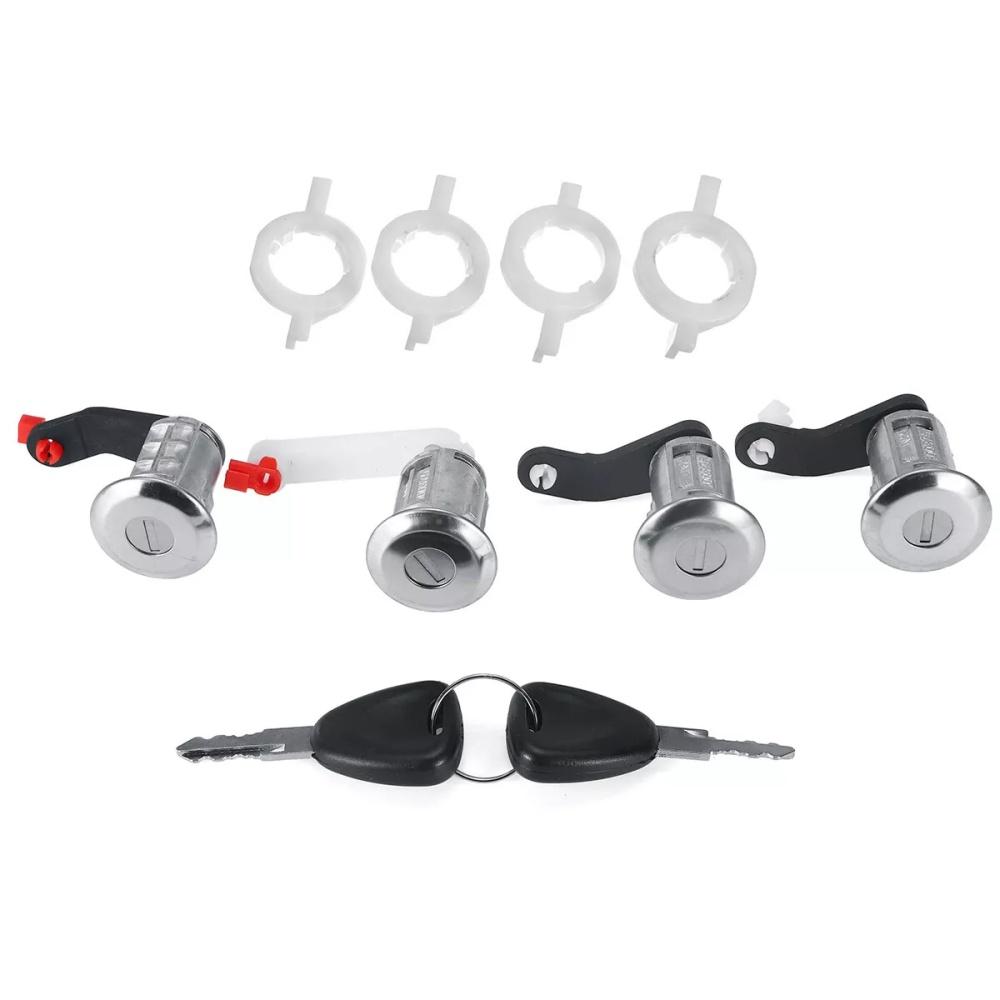 4 buc/set Cilindri butuc încuietoare ușă 7701470952 Pentru Renault Master 2 Mascott Opel Movano 2