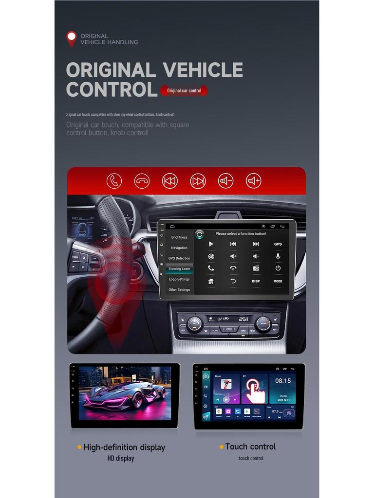 Renault Duster 2015-2018 All-in-One GPS & Android MP5 Navigation System