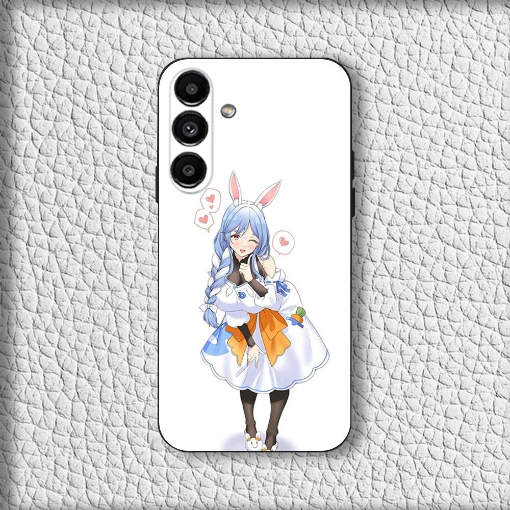 U-Usada Anime P-Pekoras Phone Case For Samsung Galaxy A20,A21s,A22,A31,A32,A52,A53,A72,73,A80 Soft Black Cover