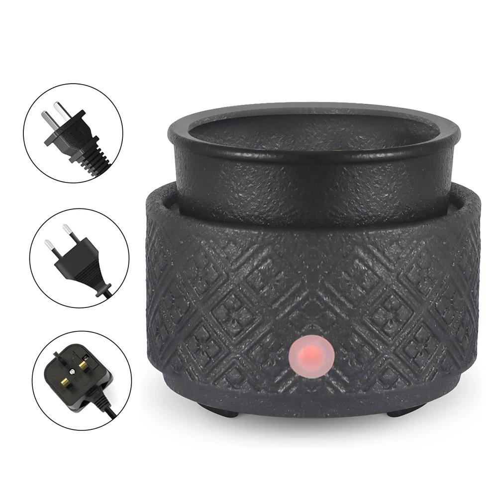 Wax Melt Warmer Fragrance Wax Burner 3-in-1 Ceramic Candle Warmer Burner Electric Fragrance Wax Warmer for Home Office