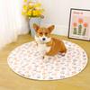 All Seasons Universal Waterproof Dog Pad Round Machine Washable Urine Sewage Non-slip Breathable Car Pad Recycled Pet Pad