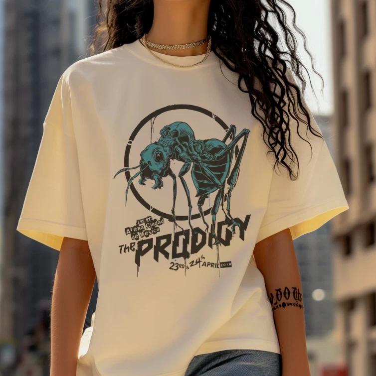 The Prodigy T-Shirt Vintage Concert Tee Electronic Punk Music Mexico 2XL