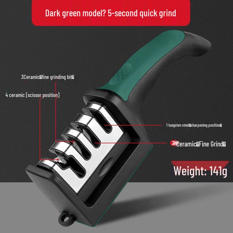 

Автоматическая точилка для кухонных ножей и ножниц - Профессиональный инструмент для быстрого восстановления режущей кромки