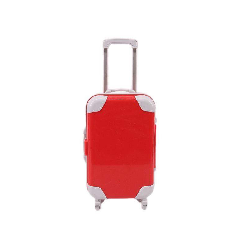 18" Doll Suitcase with Solid Color Lid - Fits American Dolls, In Stock Accessories