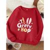 European sizes Delicate Kid Stylish Sweatshirt, Comfortable Round-Neck Top for Kids, Casual And Versatile Trendy Print Shirt