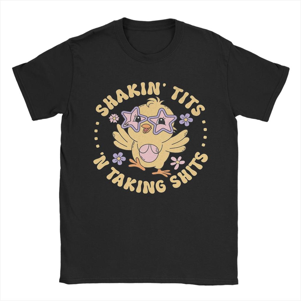 Shakin Tits and Takin Shits Adult Humor Merch Men Women T Shirt 100 Cotton Tee Fashion Tops Tshirt