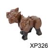 Magic Movies Medieval Animal Figure Building Blocks Dragon Elk Wild Boar Bighorn Sheep Dog Mini Model Bricks Toys DIY Kids Gifts