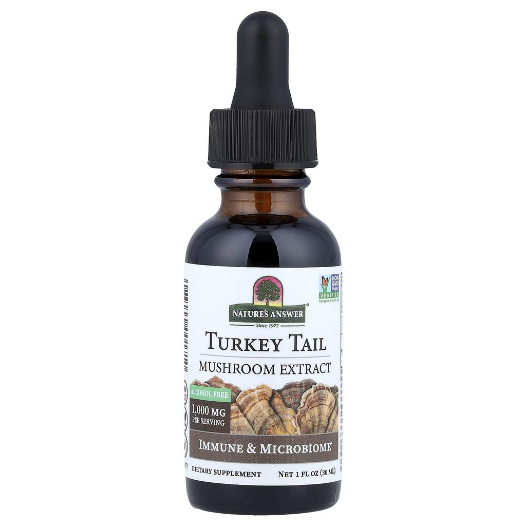 Nature's Answer Cloud Mushroom, Mushroom Extract, Alcohol-Free, 30ml (1 Fl Oz)