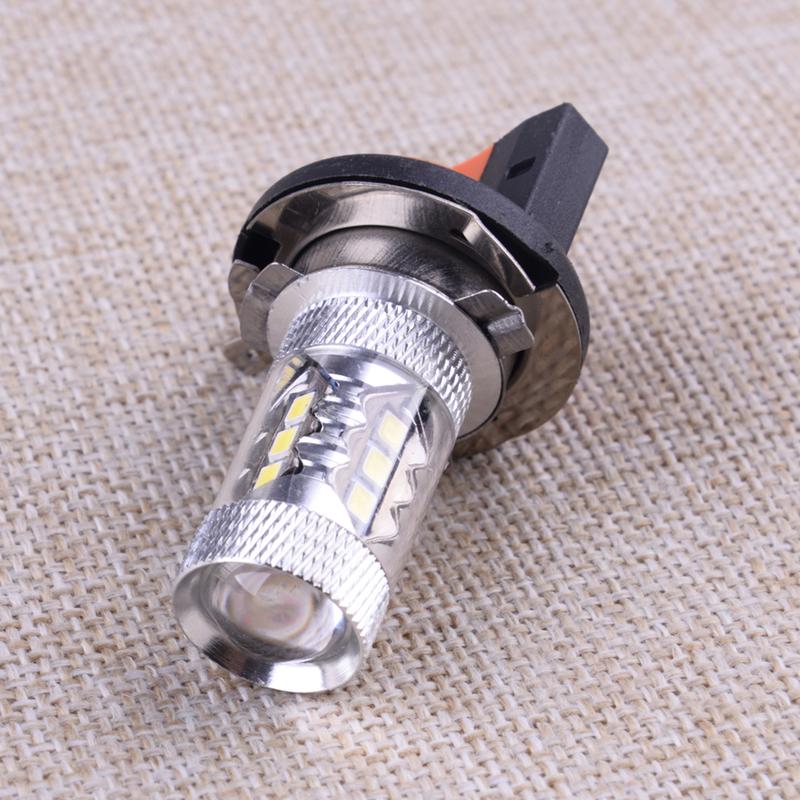 White H15 80W LED Universal Car Fog Light Lamp Headlight DRL Bulb 6000K 12V